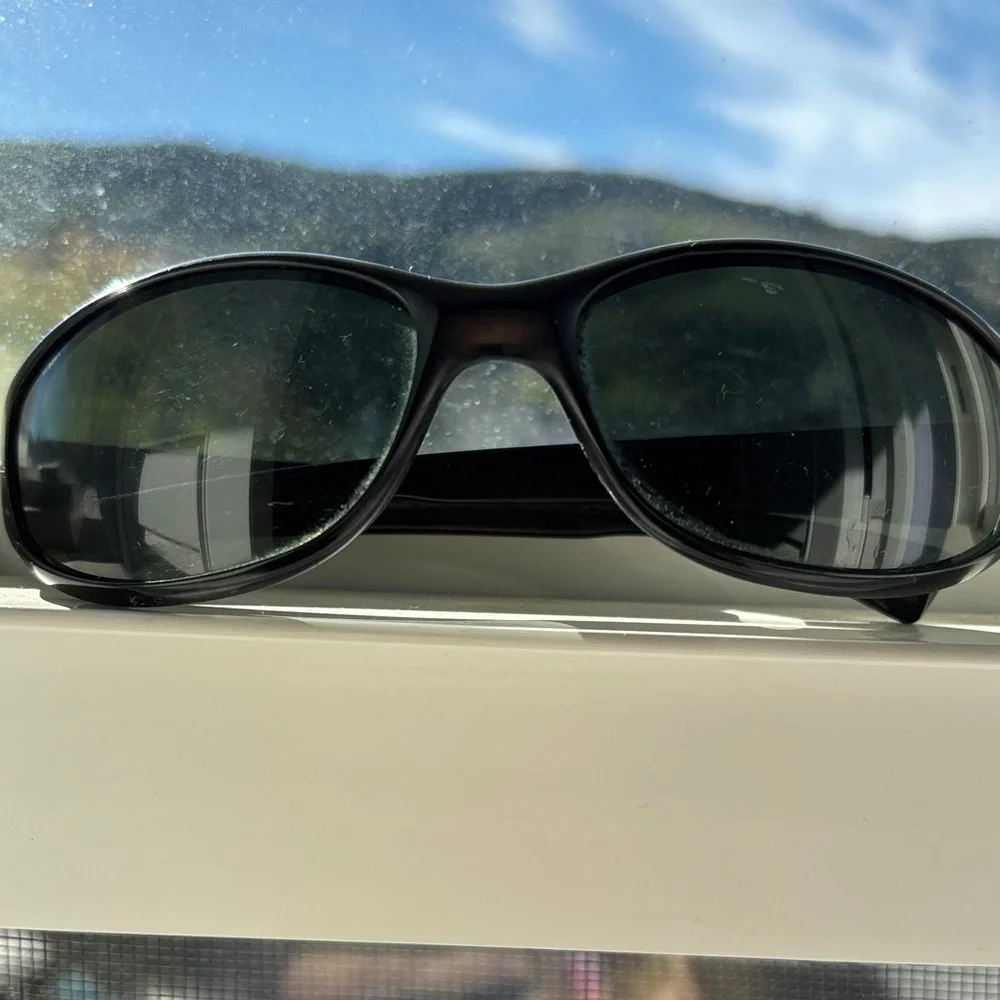 Carrera Black Wraparound Sunglasses